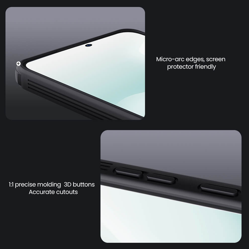 Чехол-крышка NILLKIN для Samsung Galaxy S25 FE (S25 Fan Edition) (серия CamShield Pro)